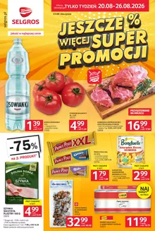 Katalog Selgros | Jeszcze więcej super promocji! | 2026-08-20T00:00:00.000Z - 2026-08-26T00:00:00.000Z