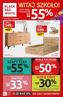 Katalog Black Red White | Witaj Szkoło Setki mebli i dodatków do -55 | 2026-08-24T00:00:00.000Z - 2026-09-06T00:00:00.000Z