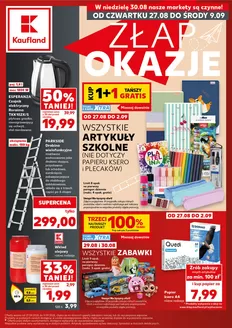 Katalog Kaufland w: Bydgoszcz | Kaufland Non food ważne do 9.09 | 2026-08-27T00:00:00.000Z - 2026-09-09T00:00:00.000Z