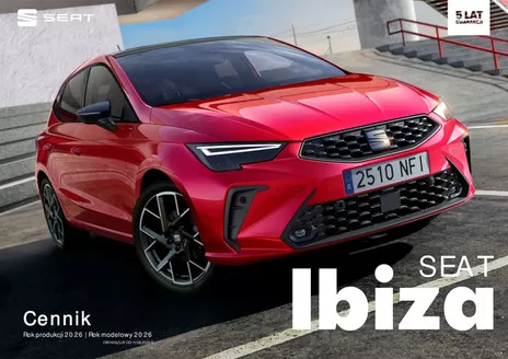 Katalog Seat | CENNIK SEAT IBIZA KJG MY26PY26W01 2026 08 11 V01E | 2026-01-01T00:00:00.000Z - 2026-12-31T00:00:00.000Z