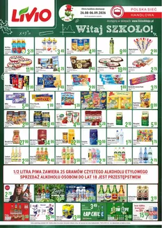 Katalog Livio w: Wieleń | Livio gazetka | 2026-08-26T00:00:00.000Z - 2026-09-06T00:00:00.000Z