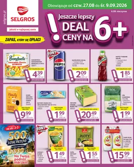 Katalog Selgros w: Serock | Oferta dla profesjonalistów | 2026-08-27T00:00:00.000Z - 2026-09-09T00:00:00.000Z