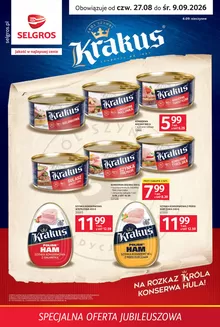Katalog Selgros w: Serock | Specjalna Oferta Jubileuszowa | 2026-08-27T00:00:00.000Z - 2026-09-09T00:00:00.000Z