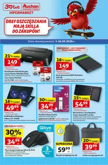 Katalog Auchan | Gazetka 30 Lat Hipermarket Auchan Student | 2026-09-03T00:00:00.000Z - 2026-09-16T00:00:00.000Z