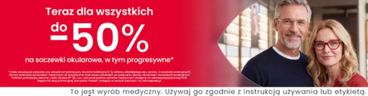 Katalog Vision Express w: Bydgoszcz | Do - 50 %  | 2026-09-01T00:00:00.000Z - 2026-09-20T00:00:00.000Z