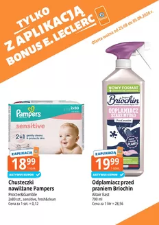 Katalog E.Leclerc | Nasze najlepsze oferty dla Ciebie | 2026-08-25T00:00:00.000Z - 2026-09-05T00:00:00.000Z