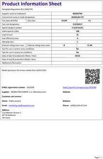 Katalog Hyundai | Hyundai STARIA Electric NEXEN 215 65R17 C | 2026-09-02T00:00:00.000Z - 2026-09-16T00:00:00.000Z