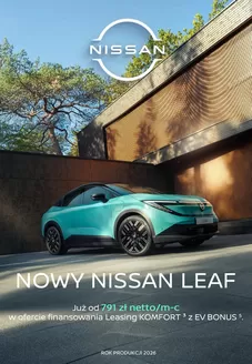 Katalog Nissan | Leaf cennik | 2026-01-01T00:00:00.000Z - 2026-12-31T00:00:00.000Z