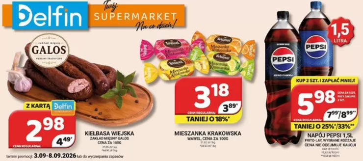Katalog Delfin | Ekskluzywne oferty i okazje | 2026-09-03T00:00:00.000Z - 2026-09-08T00:00:00.000Z