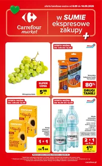 Katalog Carrefour Market | Gazetka Market w SUMIE ekspresowe zakupy | 2026-09-07T00:00:00.000Z - 2026-09-14T00:00:00.000Z
