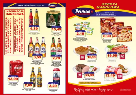 Katalog Primus w: Łowicz | Primus gazetka | 2026-09-08T00:00:00.000Z - 2026-09-19T00:00:00.000Z