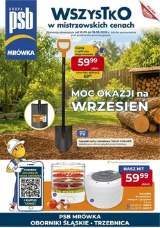 Katalog PSB Mrówka w: Trzebnica | Mrówka gazetka | 2026-09-10T00:00:00.000Z - 2026-09-19T00:00:00.000Z
