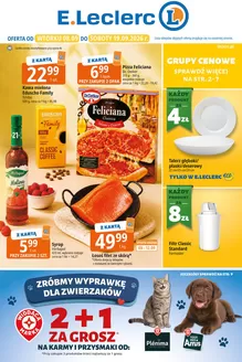Katalog E.Leclerc w: Kosina | Oszczędzaj teraz dzięki naszym ofertom | 2026-09-08T00:00:00.000Z - 2026-09-19T00:00:00.000Z