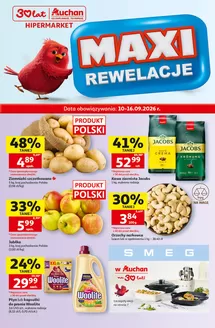 Katalog Auchan | Gazetka 30 Lat Hipermarket Auchan | 2026-09-10T00:00:00.000Z - 2026-09-16T00:00:00.000Z