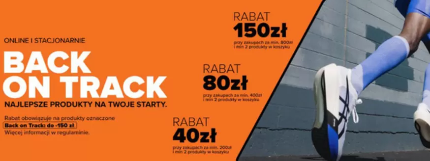 Katalog Sklep Biegacza | Back on track | 2026-09-08T00:00:00.000Z - 2026-09-27T00:00:00.000Z