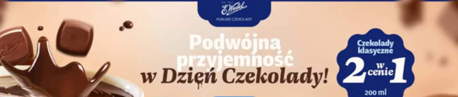 Katalog Pijalnie Czekolady E. Wedel | Dzień czekolady | 2026-09-08T00:00:00.000Z - 2026-09-27T00:00:00.000Z