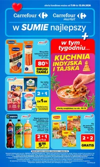 Katalog Carrefour w: Kleczew | Gazetka Carrefour Market w SUMIE najlpeszy od poniedziałku | 2026-09-06T00:00:00.000Z - 2026-09-12T00:00:00.000Z