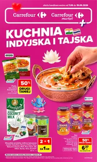 Katalog Carrefour w: Osie | Gazetka w SUMIE kuchnia indyjska i tajska | 2026-09-06T00:00:00.000Z - 2026-09-19T00:00:00.000Z
