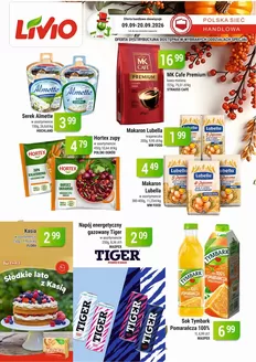 Katalog Livio w: Drawno | Świetne rabaty na wybrane produkty | 2026-09-09T00:00:00.000Z - 2026-09-20T00:00:00.000Z