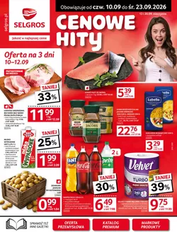 Katalog Selgros | Oferta spożywcza | 2026-09-10T00:00:00.000Z - 2026-09-23T00:00:00.000Z