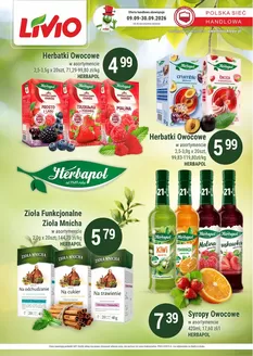Katalog Livio w: Zebrzydowice | Livio gazetka | 2026-09-09T00:00:00.000Z - 2026-09-30T00:00:00.000Z