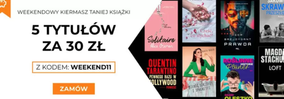 Katalog Wydawnictwo Znak | Do - 50 % | 2026-09-11T00:00:00.000Z - 2026-09-27T00:00:00.000Z