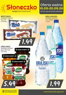 Katalog Słoneczko | Najlepsze oferty dla wszystkich klientów | 2026-09-10T00:00:00.000Z - 2026-09-20T00:00:00.000Z