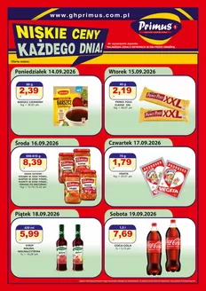 Katalog Primus | Plakat2 | 2026-09-14T00:00:00.000Z - 2026-09-19T00:00:00.000Z
