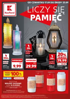 Katalog Kaufland w: Gdynia | Kaufland Katalog Znicze ważne do 23.09 | 2026-09-17T00:00:00.000Z - 2026-09-23T00:00:00.000Z