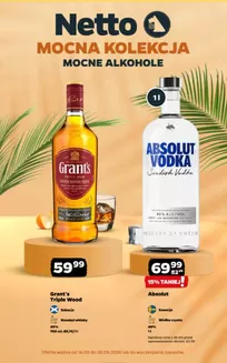 Katalog Netto w: Kańczuga | Mocne alkohole | 2026-09-15T00:00:00.000Z - 2026-09-26T00:00:00.000Z