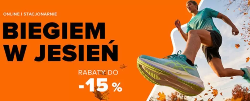 Katalog Sklep Biegacza | Rabaty do - 15 % | 2026-09-16T00:00:00.000Z - 2026-09-30T00:00:00.000Z