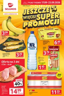 Katalog Selgros | Jeszcze więcej super promocji! | 2026-09-17T00:00:00.000Z - 2026-09-23T00:00:00.000Z
