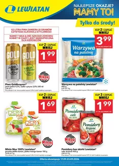 Katalog Lewiatan w: Słupca | Świetne rabaty na wybrane produkty | 2026-09-17T00:00:00.000Z - 2026-09-23T00:00:00.000Z