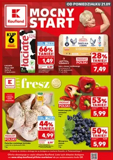 Katalog Kaufland w: Mosina | Kaufland Mocny Start ważne do 23.09 | 2026-09-21T00:00:00.000Z - 2026-09-23T00:00:00.000Z