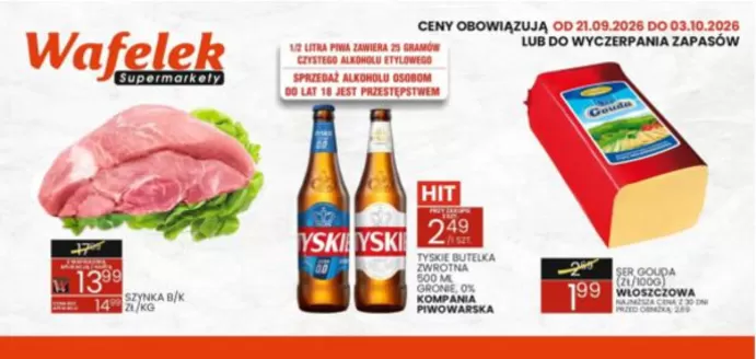 Katalog Wafelek w: Szczuczyn | Wafelek gazetka | 2026-09-21T00:00:00.000Z - 2026-10-03T00:00:00.000Z