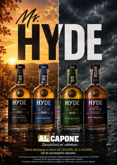 Katalog Al.Capone | Katalog wrzesien pazdziernik MrHyde | 2026-09-07T00:00:00.000Z - 2026-10-11T00:00:00.000Z
