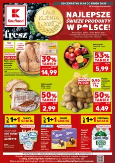 Katalog Kaufland w: Trzemeszno | Kaufland Gazetka Tygodnia ważne do 30.09 | 2026-09-24T00:00:00.000Z - 2026-09-30T00:00:00.000Z