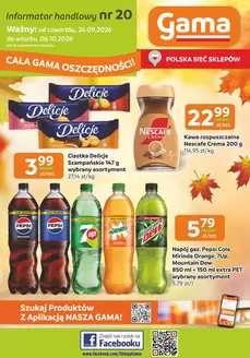 Katalog GAMA | GAMA gazetka | 2026-09-24T00:00:00.000Z - 2026-10-06T00:00:00.000Z
