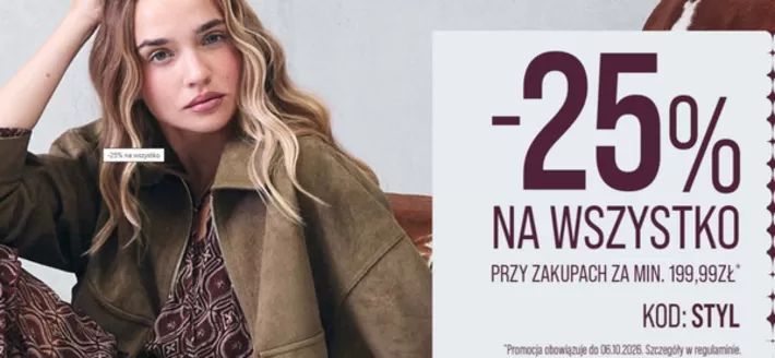 Katalog Top Secret | - 25 % | 2026-09-23T00:00:00.000Z - 2026-10-06T00:00:00.000Z
