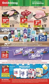 Katalog Delikatesy Centrum w: Unisław | Świetna oferta dla łowców okazji | 2026-09-24T00:00:00.000Z - 2026-09-30T00:00:00.000Z
