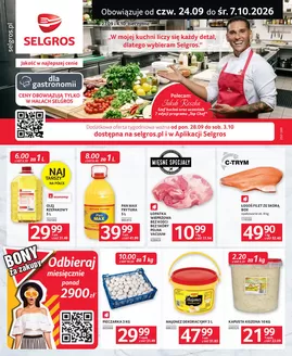 Katalog Selgros w: Gdańsk | Oferta dla gastronomii | 2026-09-24T00:00:00.000Z - 2026-10-07T00:00:00.000Z