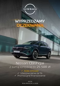 Katalog Nissan w: Złotoria | Qashqai cennik | 2026-09-24T00:00:00.000Z - 2026-10-08T00:00:00.000Z