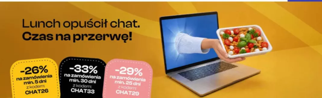 Katalog Minuta 8 | Lunch opuścił chat. Czas na przerwę! | 2026-09-28T00:00:00.000Z - 2026-10-19T00:00:00.000Z