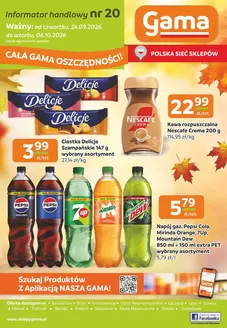 Katalog GAMA | Ekskluzywne oferty i okazje | 2026-09-24T00:00:00.000Z - 2026-10-06T00:00:00.000Z