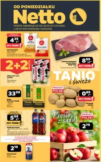 Katalog Netto | Tanio I świeżo | 2026-09-29T00:00:00.000Z - 2026-10-03T00:00:00.000Z
