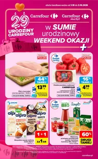 Katalog Carrefour | Gazetka Carrefour Market w SUMIE urodzinowy WEEKND OKAZJI | 2026-09-30T00:00:00.000Z - 2026-10-03T00:00:00.000Z
