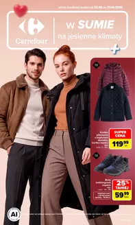 Katalog Carrefour | Gazetka Carrefour w SUMIE jesienne klimaty | 2026-09-27T00:00:00.000Z - 2026-10-31T00:00:00.000Z