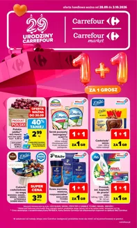 Katalog Carrefour Market w: Wiązowna | Gazetka Carrefour Market w SUMIE najlepszy od poniedziałku | 2026-09-27T00:00:00.000Z - 2026-10-03T00:00:00.000Z