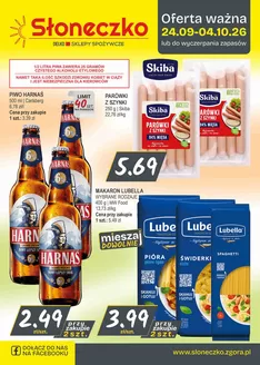 Katalog Słoneczko | Nowe oferty do odkrycia | 2026-09-24T00:00:00.000Z - 2026-10-04T00:00:00.000Z