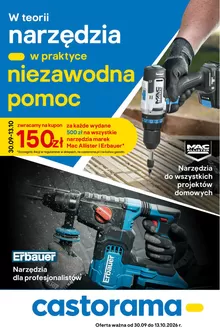 Katalog Castorama w: Lubsko | Castorama gazetka | 2026-09-30T00:00:00.000Z - 2026-10-13T00:00:00.000Z